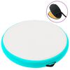 vidaXL Aufblasbare Gymnastikmatte mit Pumpe 100x100x15 cm PVC Gr&uuml;n