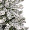 vidaXL K&uuml;nstlicher Weihnachtsbaum Klappbar Beschneit 300 cm