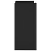 vidaXL Sideboard Schwarz 73,5x35x75 cm Holzwerkstoff