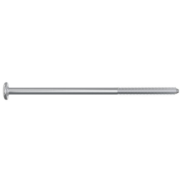 vidaXL Schraube 2 pcs Silber M6 x 120 mm Stahl