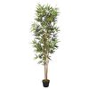 vidaXL Bambusbaum K&uuml;nstlich 828 Bl&auml;tter 150 cm Gr&uuml;n