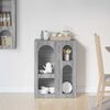 vidaXL Sideboard Graues Sonoma 59 x 35 x 80,5 cm Holzwerkstoff