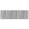 vidaXL 4-tlg. TV-Schrank-Set Grau Sonoma Holzwerkstoff