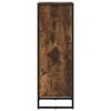 vidaXL B&uuml;cherregal Raucharbe 80 x 30 x 155 cm Holzwerkstoff