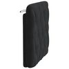 vidaXL Kopfteil-Kissen Schwarz 80 cm Samt