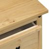 vidaXL Schminktisch Corona 110x47x75 cm Massivholz Kiefer