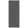 vidaXL Monitorständer Grau (39-72)x17x43 cm Massivholz Kiefer