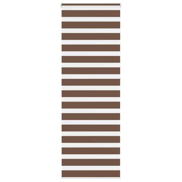 vidaXL Zebrarollo Braun 75x230 cm Stoffbreite 70,9 cm Polyester