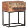vidaXL Nachttisch 40x30x50 cm Raues Akazienholz