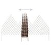 vidaXL Garten-Rankzaun 5 Stk. 170x105 cm Weide