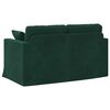 vidaXL Sofa Dunkelgr&uuml;n Gesamtabmessungen: 138 x 78 x 80 cm (B x T x H)