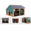 Kids Globe Scheune f&uuml;r Traktoren 1:16 Holz 610338