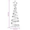vidaXL LED Weihnachtsbaum mit Kugeln 100 LEDs Warmwei&szlig; 150 cm
