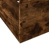 vidaXL Bettgestell mit Schubladen R&auml;uchereiche 120x200cm Holzwerkstoff