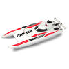 JAMARA RC Rennboot Capter Wei&szlig; und Rot 2,4 GHz