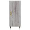 vidaXL Highboard Grau Sonoma 34,5x34x180 cm Holzwerkstoff