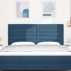vidaXL Kopfteil mit Kopfteil Blau 180 cm Kunstleder