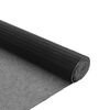 vidaXL Teppich Rechteckig Schwarz 80x400 cm Bambus