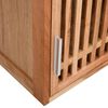 vidaXL Wand-Badschrank 42x23x60 cm Massivholz Nussbaum