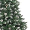 vidaXL Künstlicher Weihnachtsbaum mit 150 LEDs mit Ständer Grün 120 cm