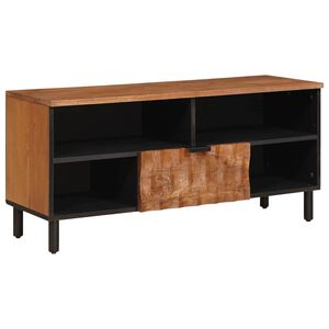 vidaXL TV-Schr&auml;nk mit Regal Akazienbraune Oberfl&auml;che 100 x 33 x 46 cm