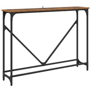 vidaXL Konsolentisch Altholz 102 x 23 x 75 cm Holzwerkstoff