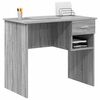 vidaXL Schreibtisch Graues Sonoma 90 x 49 x 75 cm Holzwerkstoff