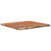 vidaXL Tischplatte 60x60x2,5 cm Quadratisch Akazienholz Naturkante