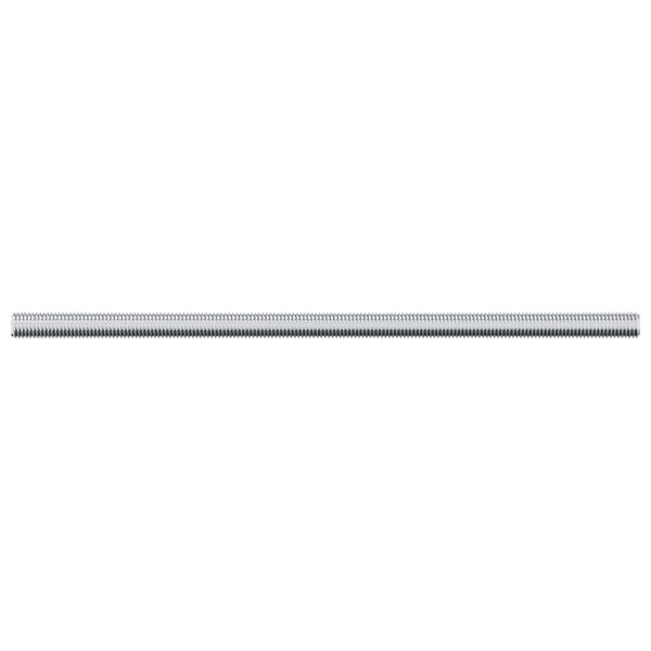 vidaXL Gewindestange 2 pcs Silber 6 x 135 mm Stahl