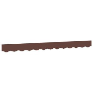 vidaXL Markisenvolant Braun 300 cm