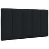 vidaXL Bettgestell ohne Matratze "Hanko" Schwarz 90x190 cm Stoff