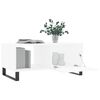 vidaXL Couchtisch Wei&szlig; 90x50x40 cm Holzwerkstoff