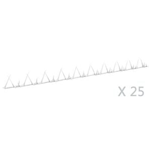 vidaXL Zackenleiste &Uuml;bersteigschutz 25 Stk. Stahl 1 m