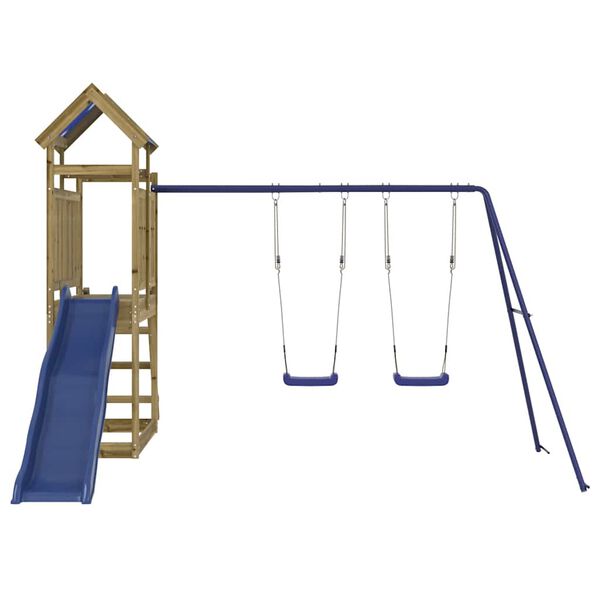 vidaXL Spielturm Impr&auml;gniertes Kiefernholz