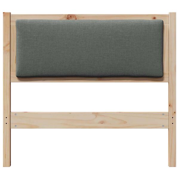 vidaXL Kopfteil Sonstiges Braun 90 cm Massivholz Kiefer