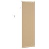 vidaXL Venetianer Jalousie Hellbraun mit Muster 150 x 60 cm PVC