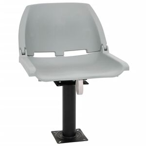 vidaXL Bootssitz mit Podest 360&deg; Drehbar