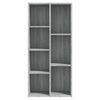 vidaXL B&uuml;cherschrank Grau Sonoma 50x25x106 cm