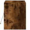 vidaXL TV-Wandschrank mit LED-Beleuchtung R&auml;uchereiche 80x31x38 cm
