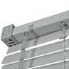 vidaXL Fensterjalousien Aluminium 100x130 cm Silber