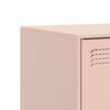 vidaXL TV-Schr&auml;nke 2 Stk. Rosa 67x39x44 cm Stahl