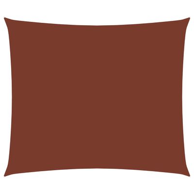 vidaXL Sonnensegel Oxford-Gewebe Rechteckig 2,5x4,5 m Terracotta