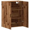 vidaXL Wandschrank Altholz-Optik 69,5x34x90 cm