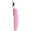 vidaXL H&auml;ngevorderseite Wandmontiert Rosa 130 x 55 x 7 cm Stoff
