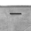 vidaXL Badezimmerm&ouml;bel-Set 3 pcs Beton Grau Sperrholz und Metall