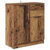 vidaXL Sideboards 2 pcs Altholz 60 x 30 x 70 cm Holzwerkstoff