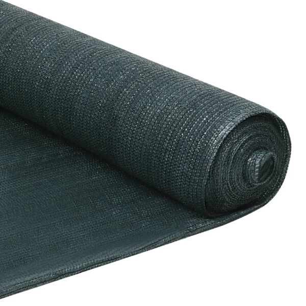 vidaXL Sichtschutznetz HDPE 2x25 m Gr&uuml;n