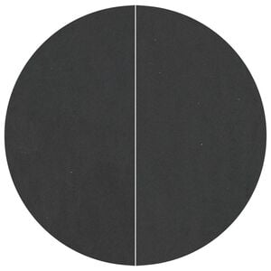 vidaXL Bodenfolie f&uuml;r Pools Schwarz &Oslash; 244 cm Vliesstoff
