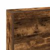 vidaXL Aufbewahrungskopfteil Geräucherte Eiche 80 cm Holzwerkstoff