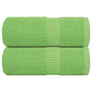 vidaXL Wascht&uuml;cher FROGN 2 Stk. Apfelgr&uuml;n 30x30 cm 360 g/m&sup2;
